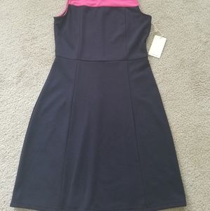 41 Hawthorn Dresses - Pink and Navy Sheath Dress 41 Hawthorn Dresses - Pink and Navy Sheath Dress